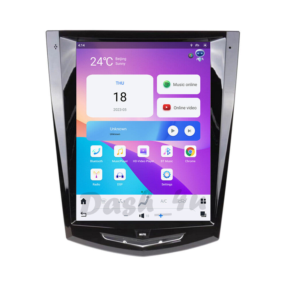 Android 13.0 for Tesla Screen GPS Radio for Cadillac ATS CTS SRX for Escalade 2013-2018