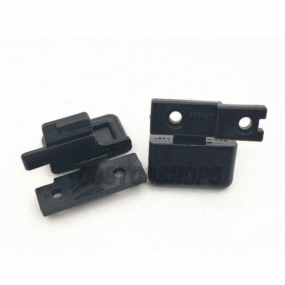 Set of 2 Left  Right Center Console Lock Tray For 03-07 for Honda Accord 04 05 06