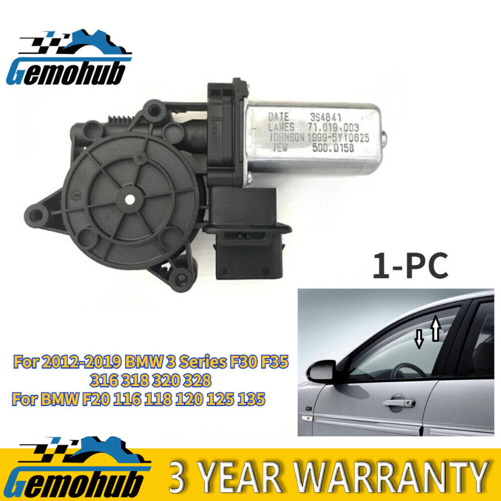 Window Lifter Regulator Motor Rear Left for BMW F20 F30 F35 118 135 318 320 328