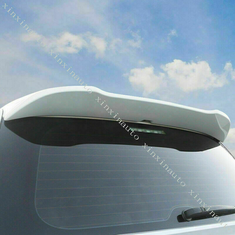 Pearl White Rear Roof Spoiler Wing Lip for Toyota for Land Cruiser LC200 FJ200 08-21