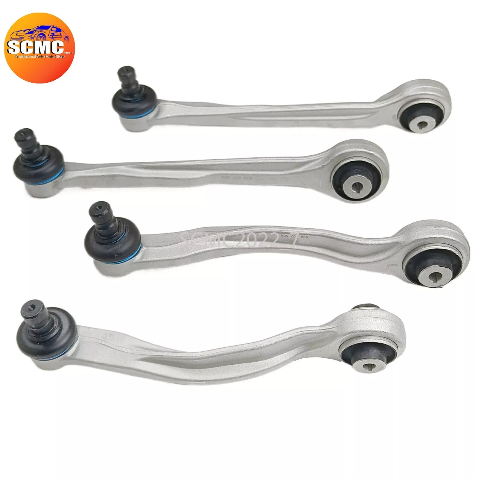 4pc Front Upper Control Arms Ball Joints for Audi A6 A7 Q5 SQ5 RSQ8 for VW Touareg