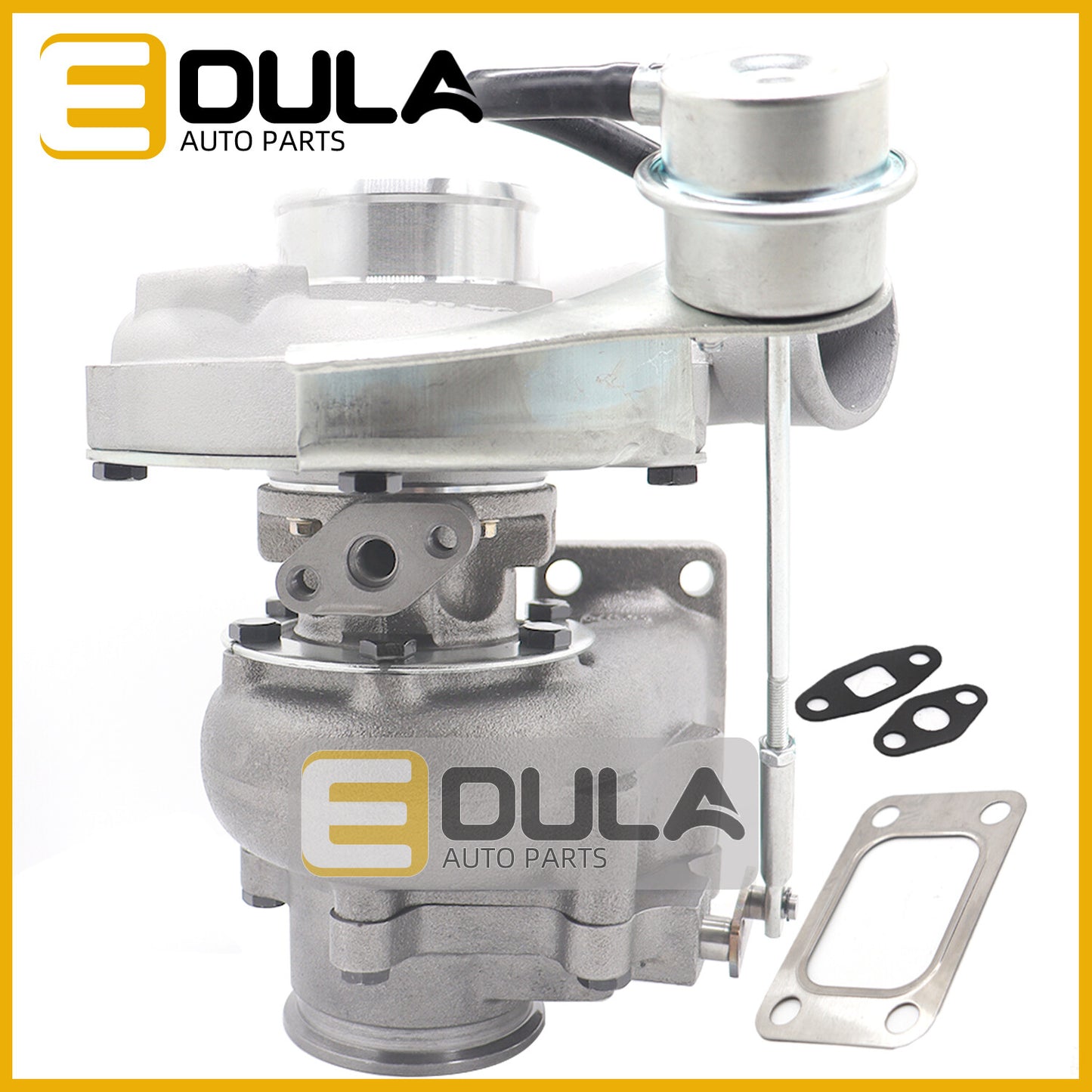 Oil Cool Turbocharger Fits for T3 T4 1.5L-2.5L Universal 400HP Flange Turbine