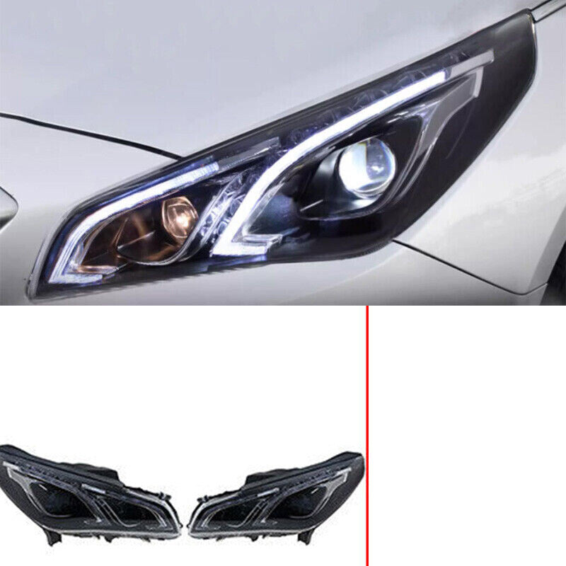 for Hyundai Sonata 2015-2016 2017 Replace A Pair Front Headlight Headlamp 2PCS
