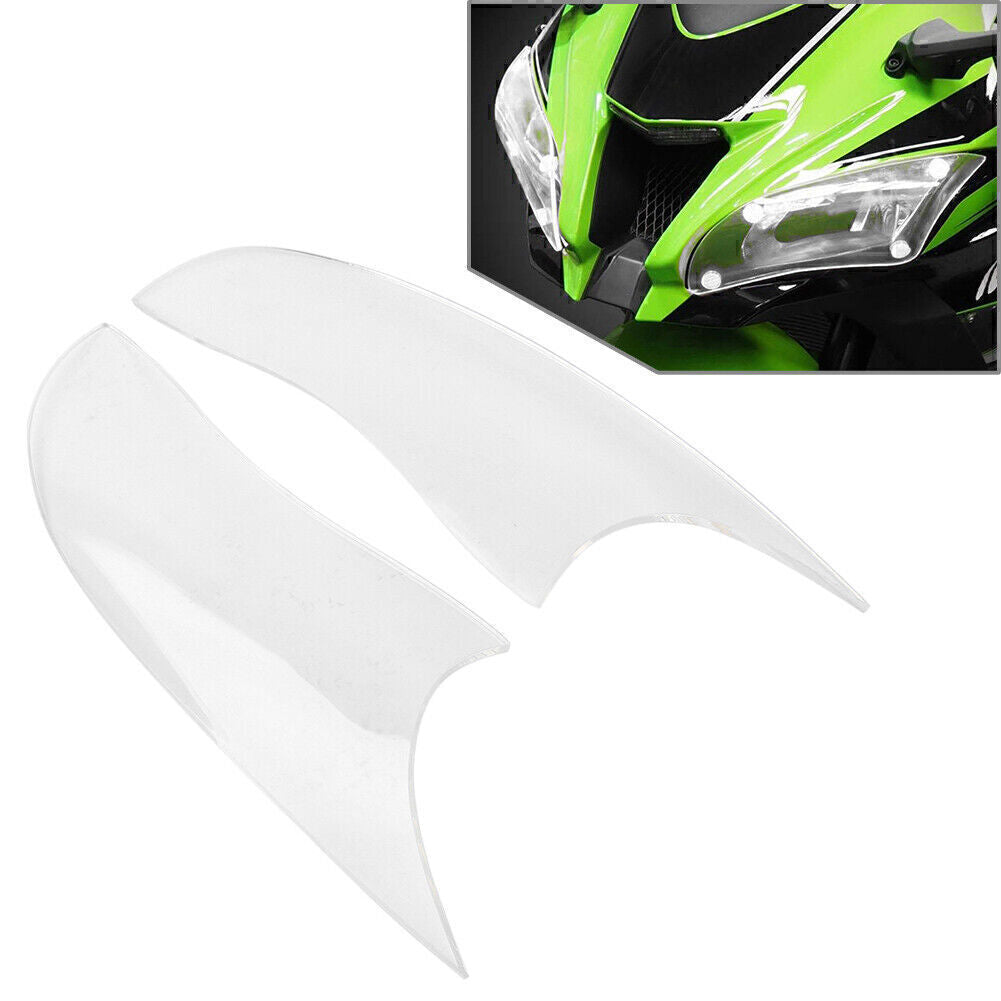 Scheinwerfer Verkleidung Bildschirm Klar Motorrad F¨¹r for KAWASAKI ZX-10R 2016-2018