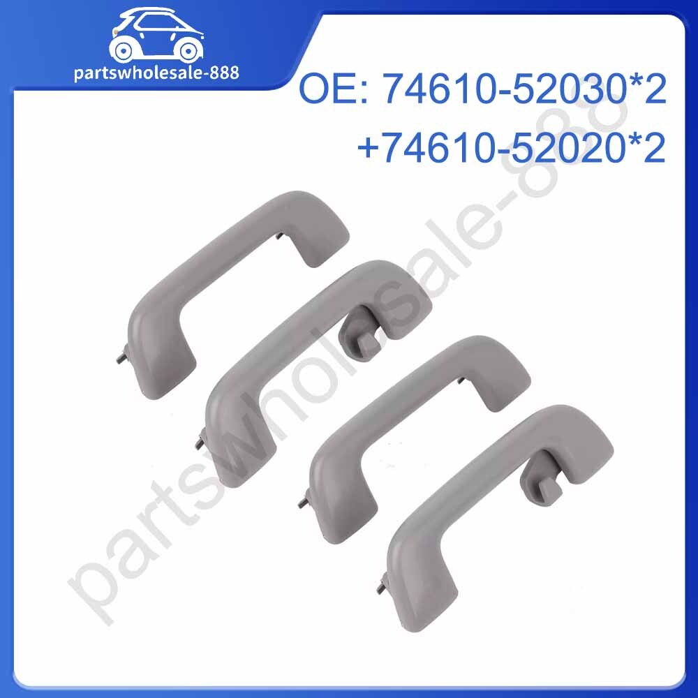 4PCS Interior Roof Pull Handle Grab for Toyota for Corolla Yaris Rav4 74610-52030