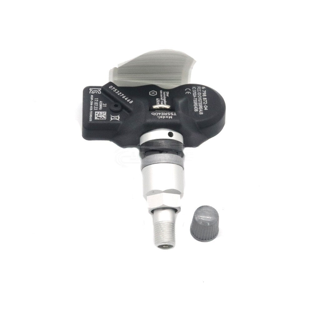 Four new TPMS tire pressure monitoring sensors (model 36106798872) suitable for BMW F30 328i and 335i.