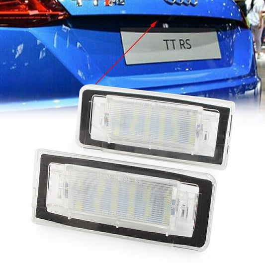 LED License Plate Light Lamp for AUDI TT Roadster Coupe 1998 - 2006 Error