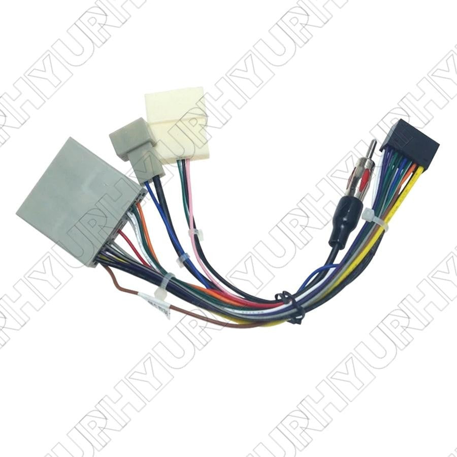 New Car Multimedia Android Player 16Pin Wiring Harness Connector for Honda for Civic