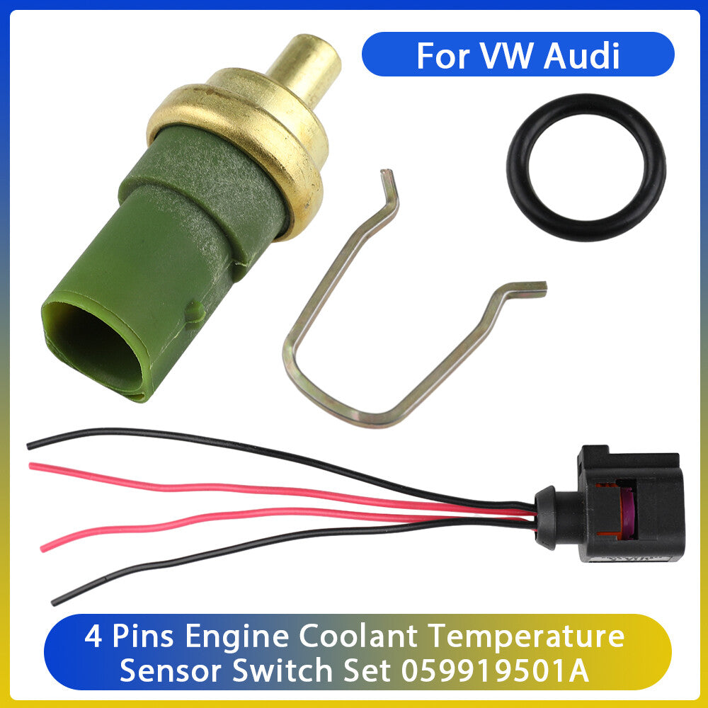 Temperatur Sensor Temperaturf¨¹hler K¨¹hlmittel 059919501A Fur for VW for Golf for Jetta Caddy