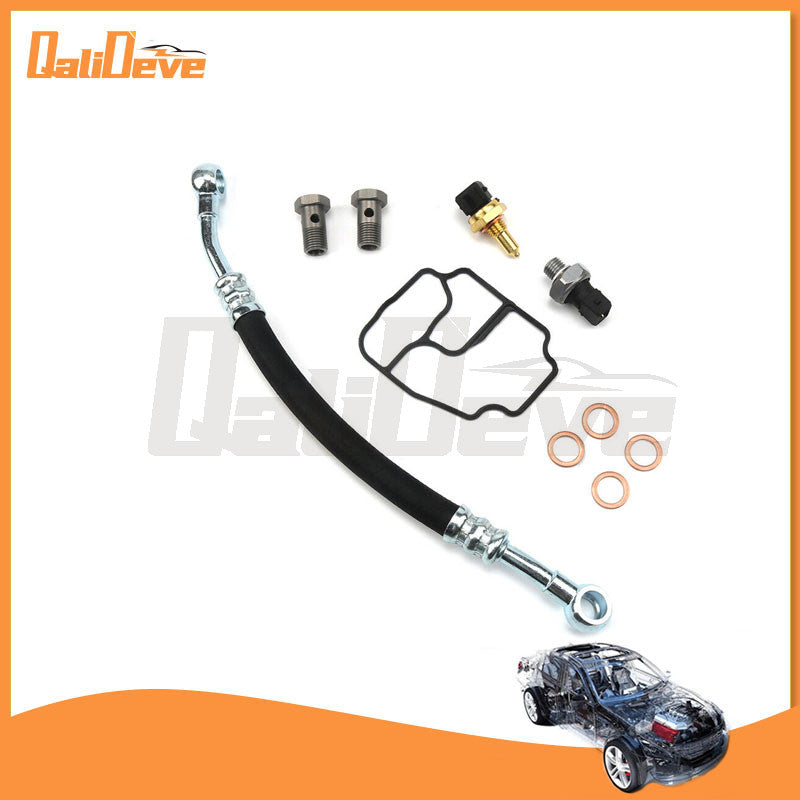 Engine oil filter housing gasket kit for BMW E46, E39, E53, E85, 325Ci, 530i, X5, Z3