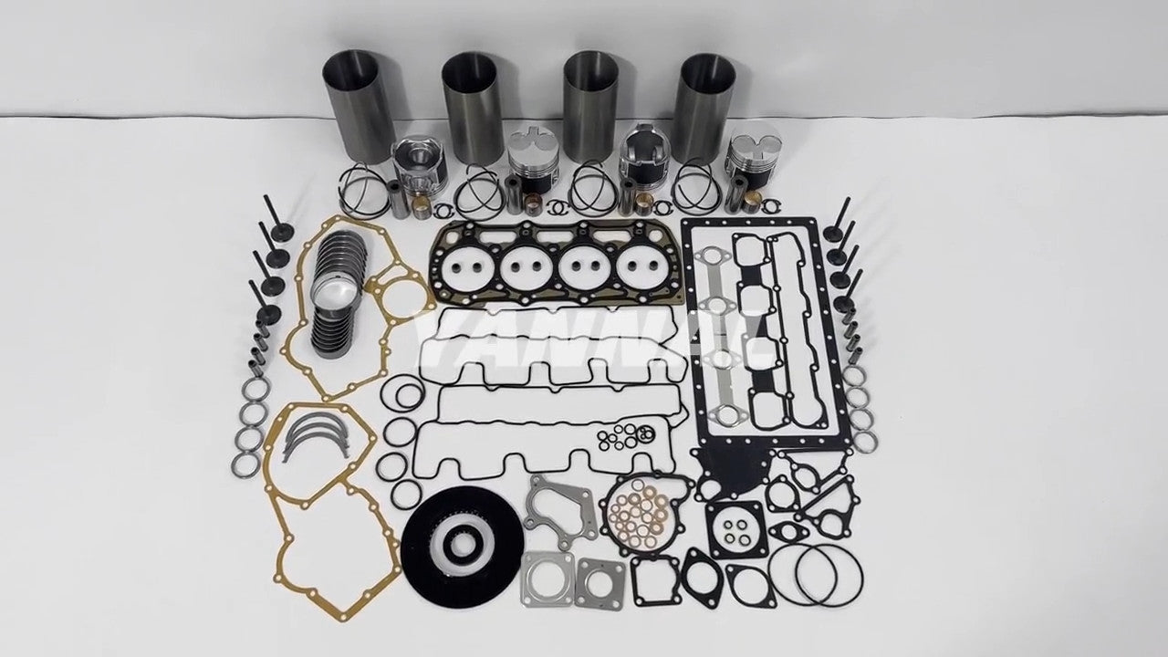 new 404C-22 Rebuild Overhaul Kit with Gaskets, Bearings, and Valves for Perkins Trains