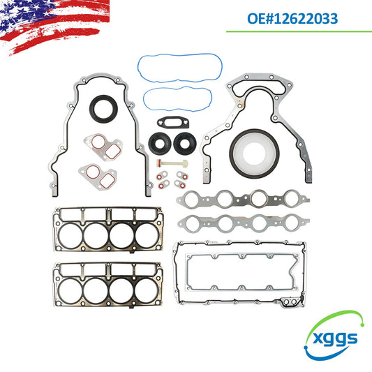12573460 12622033 Suitable for LS1/LS6/LQ4/LQ 9/4.8/5.3 gasket kit T598129 12585673