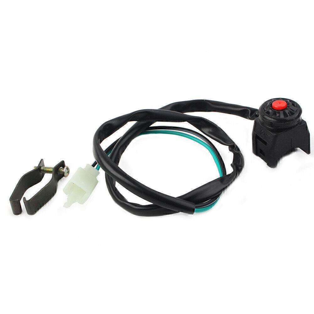 Kill Switch Cutoff Button Red for 50cc 110cc 125cc 150cc PIT Quad Dirt Bike ATV