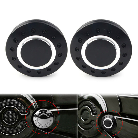 for Harley V-Rod Night Rod VRSC VRSCD 2x CNC Swingarm Pivot Bolt Cover Black