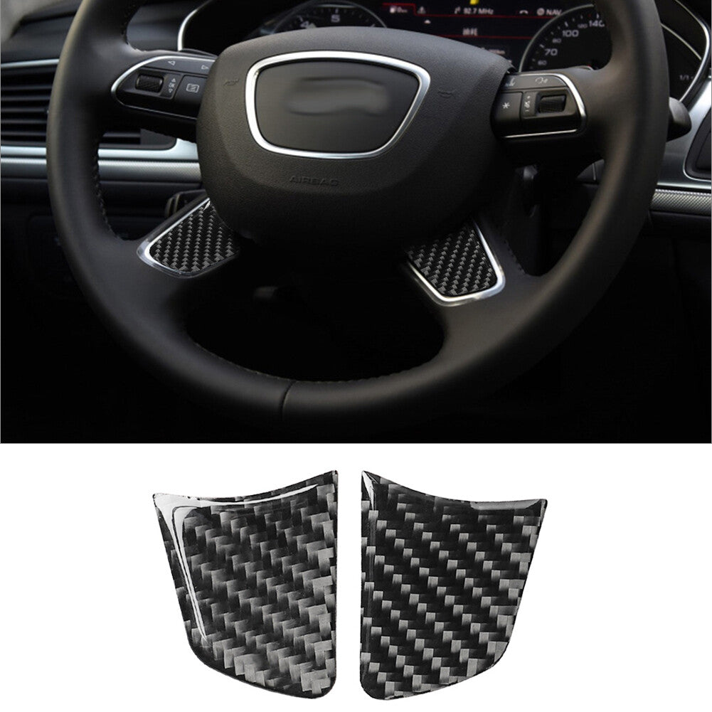 32Pcs Carbon Fiber Interior Full Kit Cover Trim Sticker for Audi for A6 A7 2012-2018