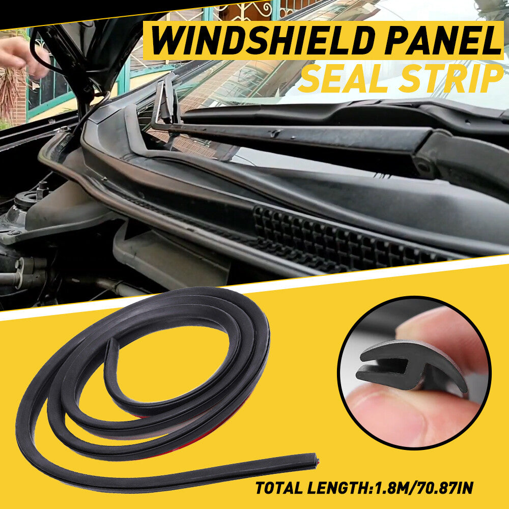 1.8-meter rubber automotive sealing ring, windshield panel sealing and decorative molding strip B