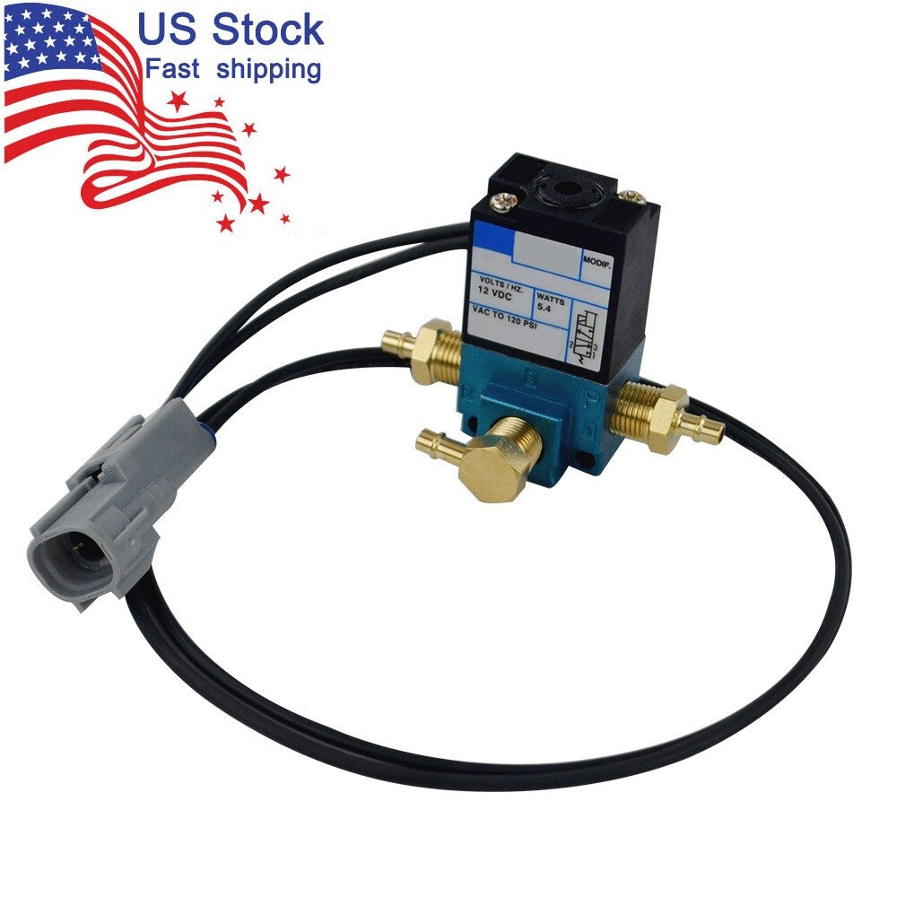 MAC 3 Port Electronic Boost Control ECU Solenoid Valve 12V 5.4W 1/8''BSPP PWM