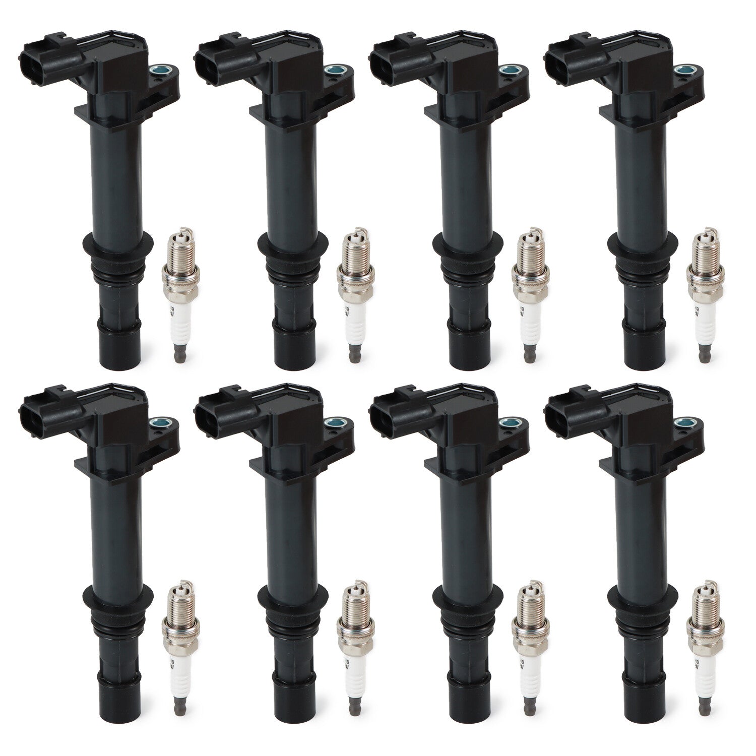 8PCS UF270 Ignition Coils + Spark Plugs for Dodge Dakota Durango RAM1500 4.7L