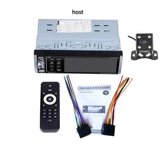 5.1-inch car radio, 1 DIN CarPlay Bluetooth stereo receiver, touchscreen MP5 player