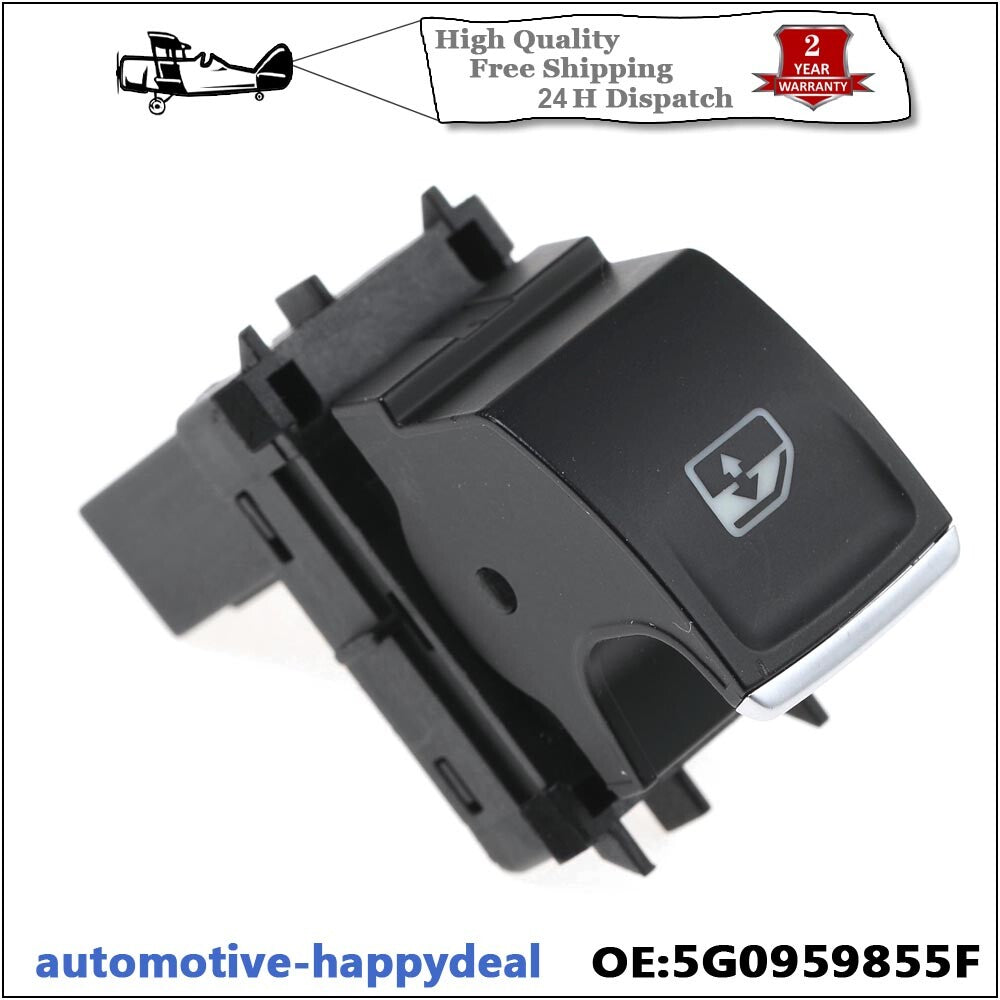 3X Passenger Side Window Switch Button for VW for Golf GTI MK7 5G0959855F