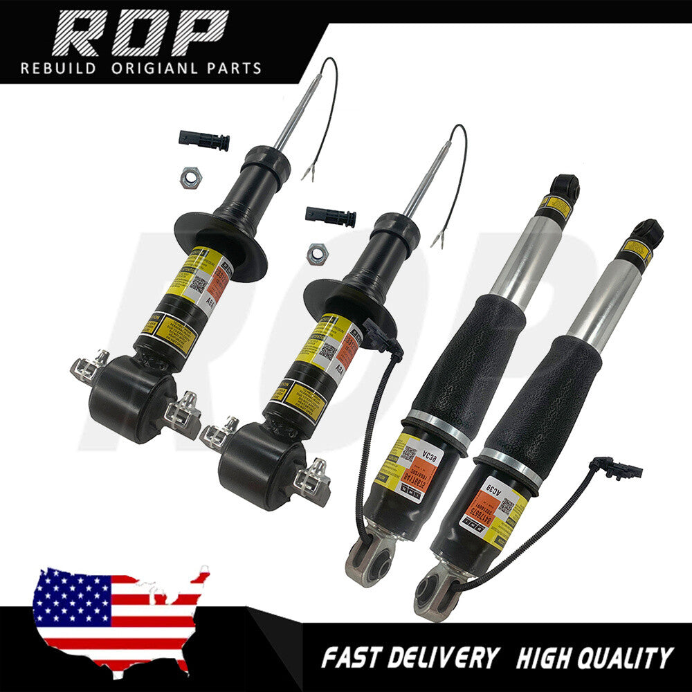 Full Set Shock Absorber for 15-20 for Chevy Suburban Tahoe Silverado w/ Magnetic