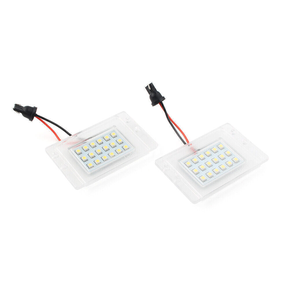 LED Number License Plate Lamp Lights White Fit for Volvo 855 93-97 V70 V70 XC 97-00