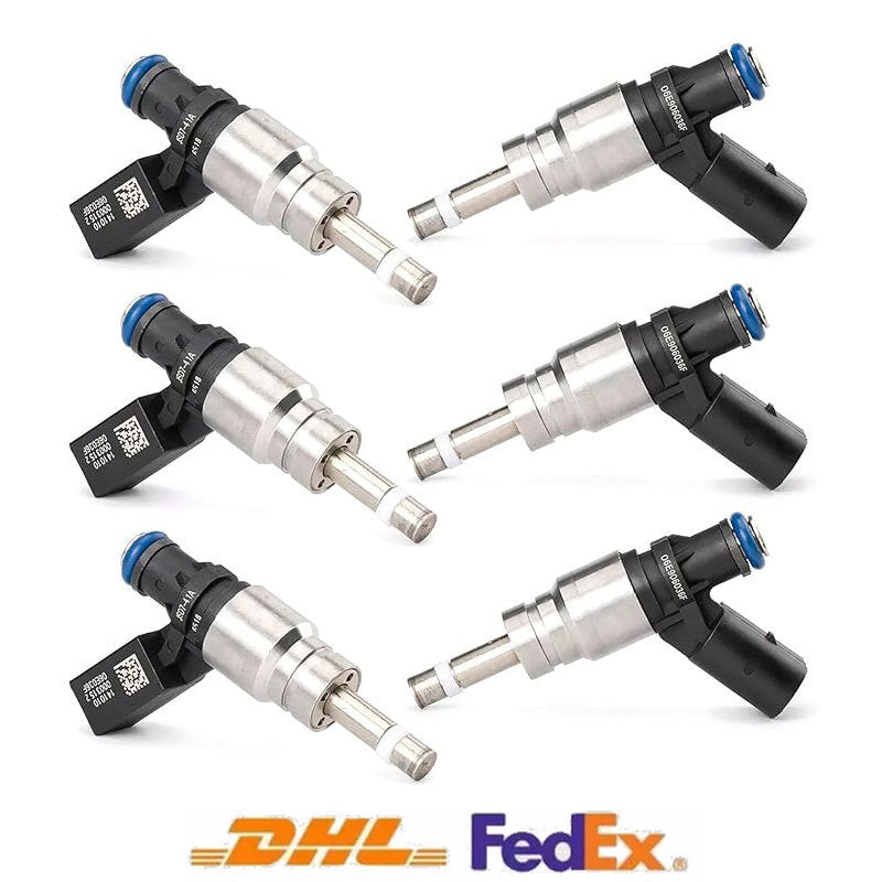 6PCS Fuel Injector 079906036C For 2008-2011 for Audi A4 A5 A6 Q5 3.2L V6 06E906036E