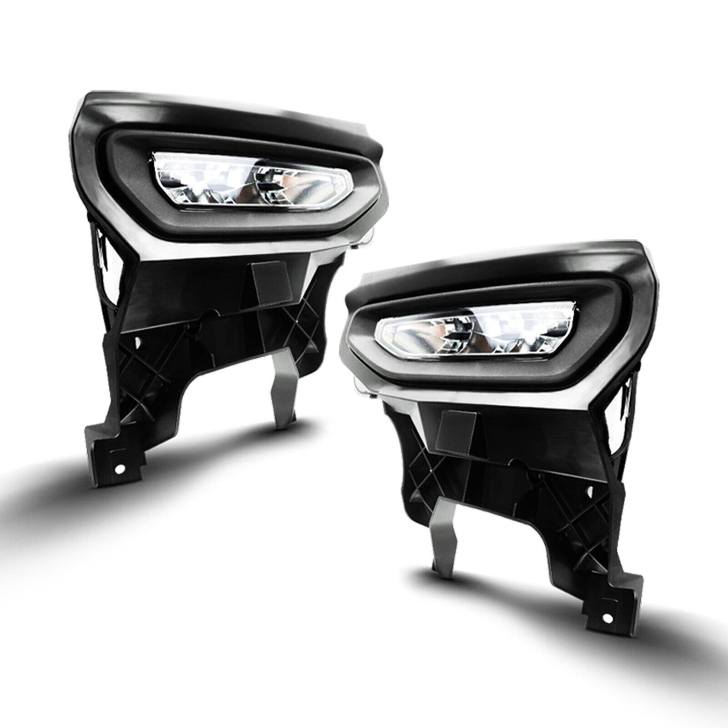 1Set LED Fog Light Front Bumper Lamps+Wiring for GMC for Sierra 1500 2016 2017-2019