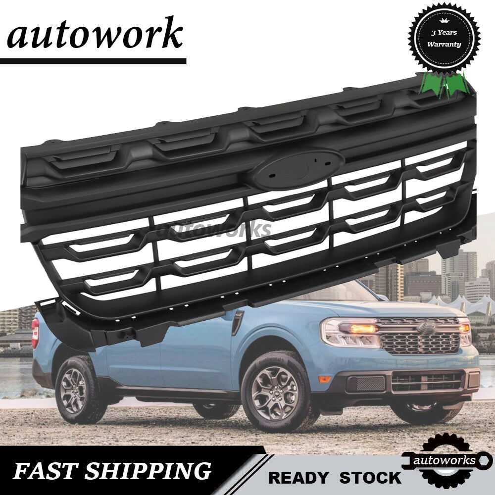New Front Bumper Plastic Grille Assembly fit 2022-23 for Ford Maverick NZ6Z8200AA US