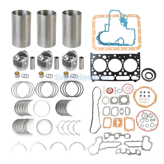 D1503 Engine Overhaul Rebuild Kit for Kubota Tractor L3010 L3130 KX91-3 U35 R420