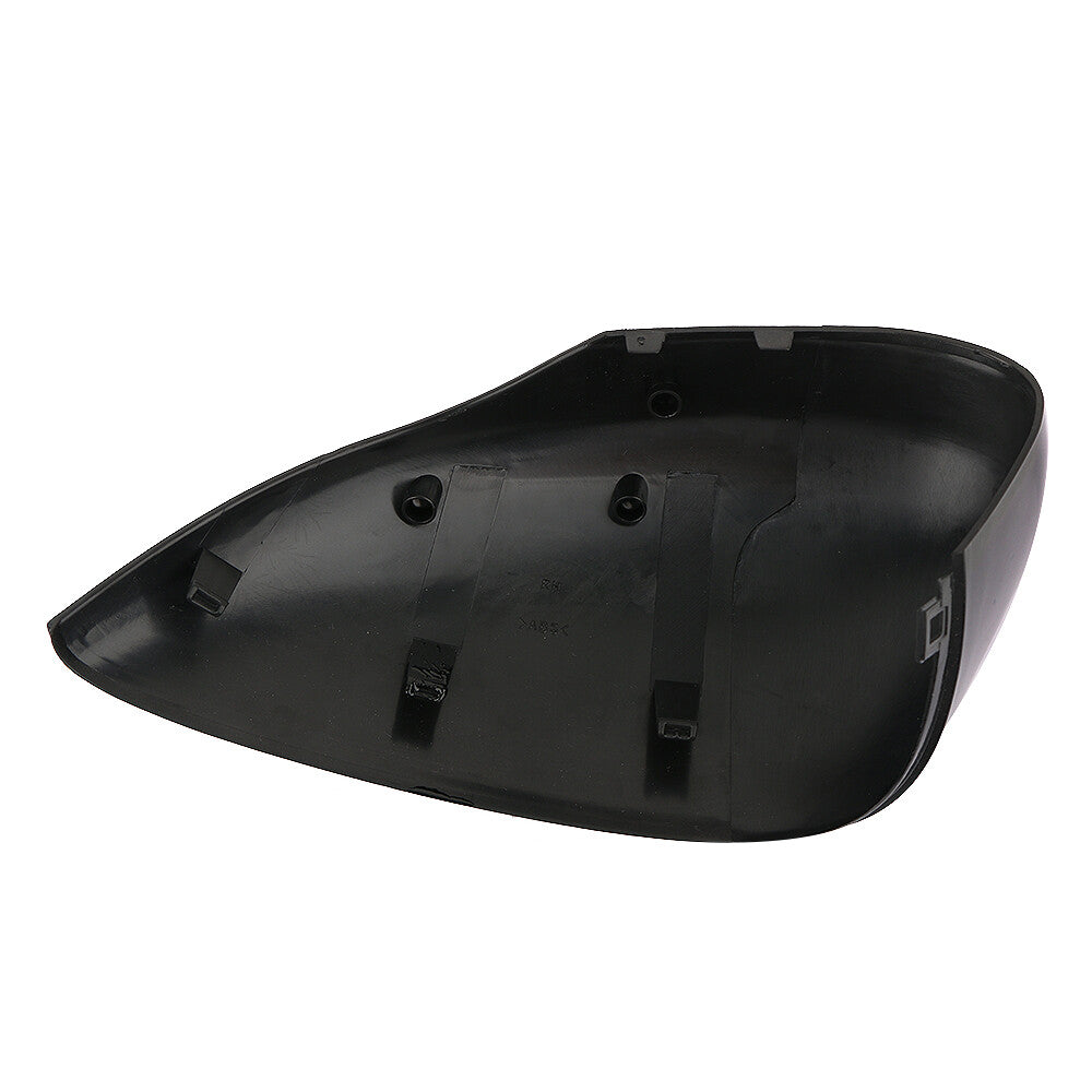 2x Rear Wing Mirror Door Cover Cap For 2008-2017 for Ford Fiesta MK7 Gloss Black L+R