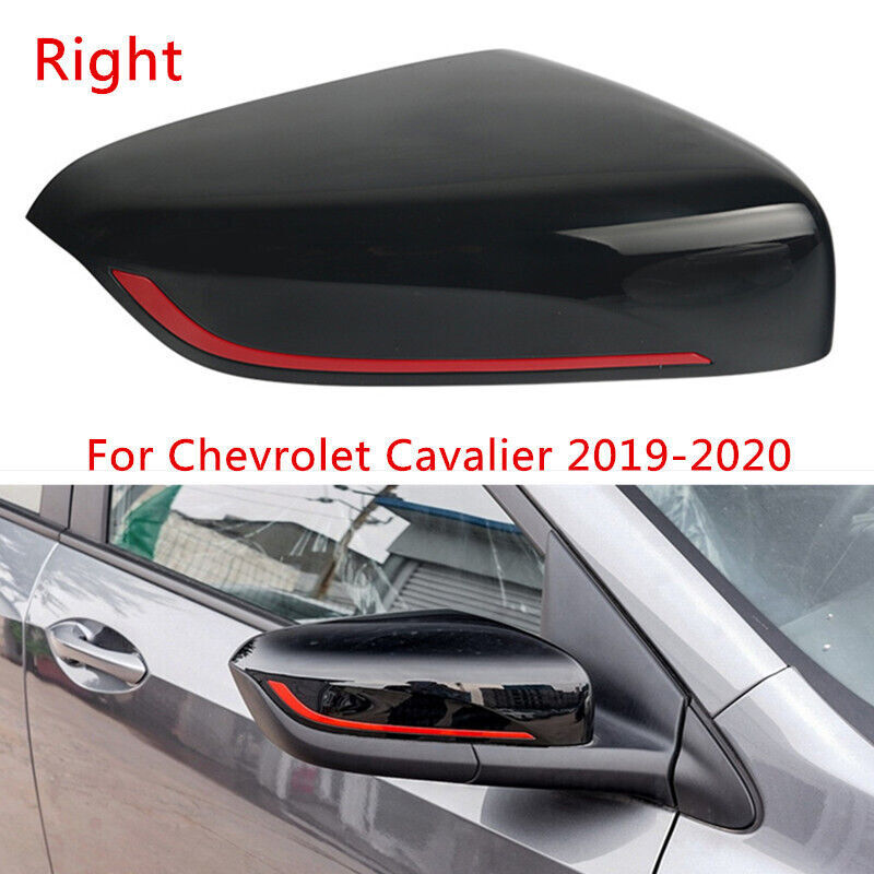 Right Side Rearview Door Mirror Shell Cover Cap for Chevrolet Cavalier 2019-2020