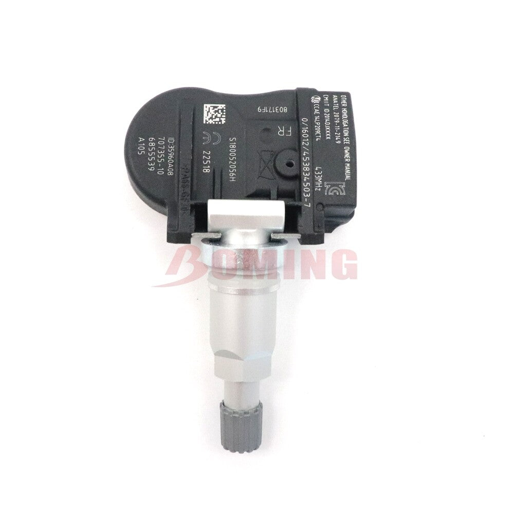 4PCS 6855539 TPMS Tire Pressure Monitor Sensor for BMW F20 3ER F30 4ER X5 TPM222