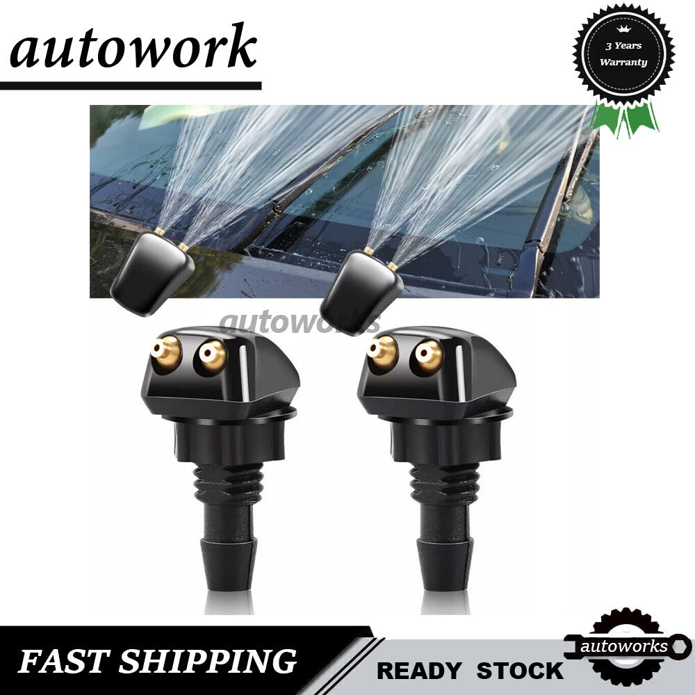 2PCS Washer Nozzles Fits for Dodge for Kia for Chevrolet for Acura TLX 1998 2000 2001-2020