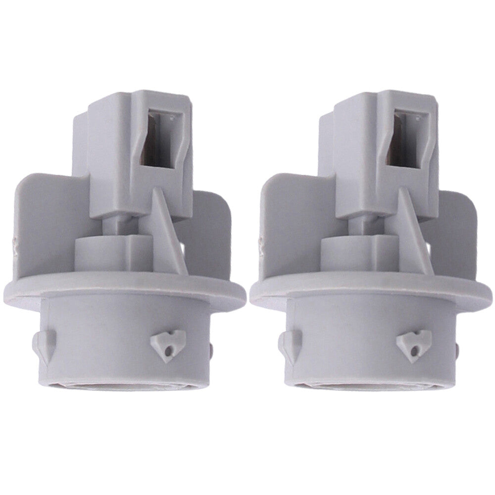 2Pcs For 1988-1993 for Acura Front Car Turn Signal Blinker Light Bulb Socket Gray