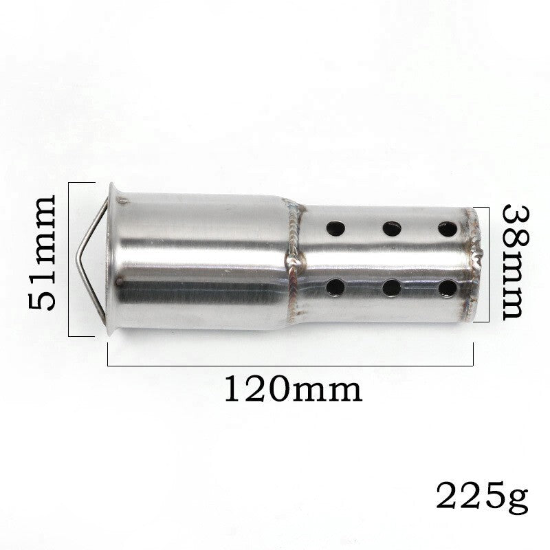 Universal 51mm Motorcycle Silencer Muffler DB Killer System Racing Exhaust Pipe