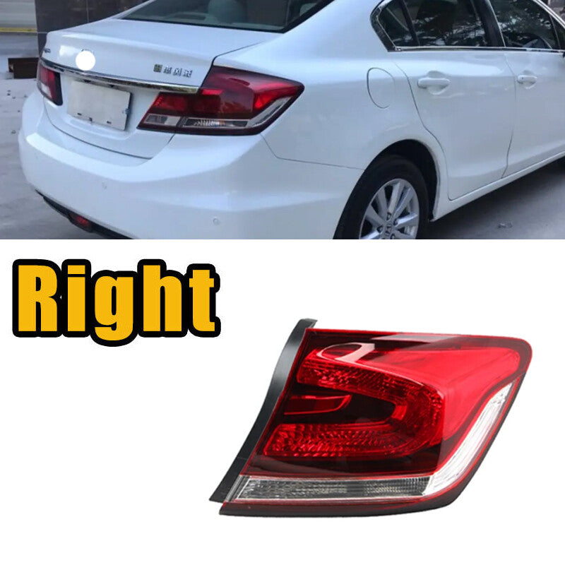 Tail Light for 2013-2015 for Honda for Civic RH Outer Sedan
