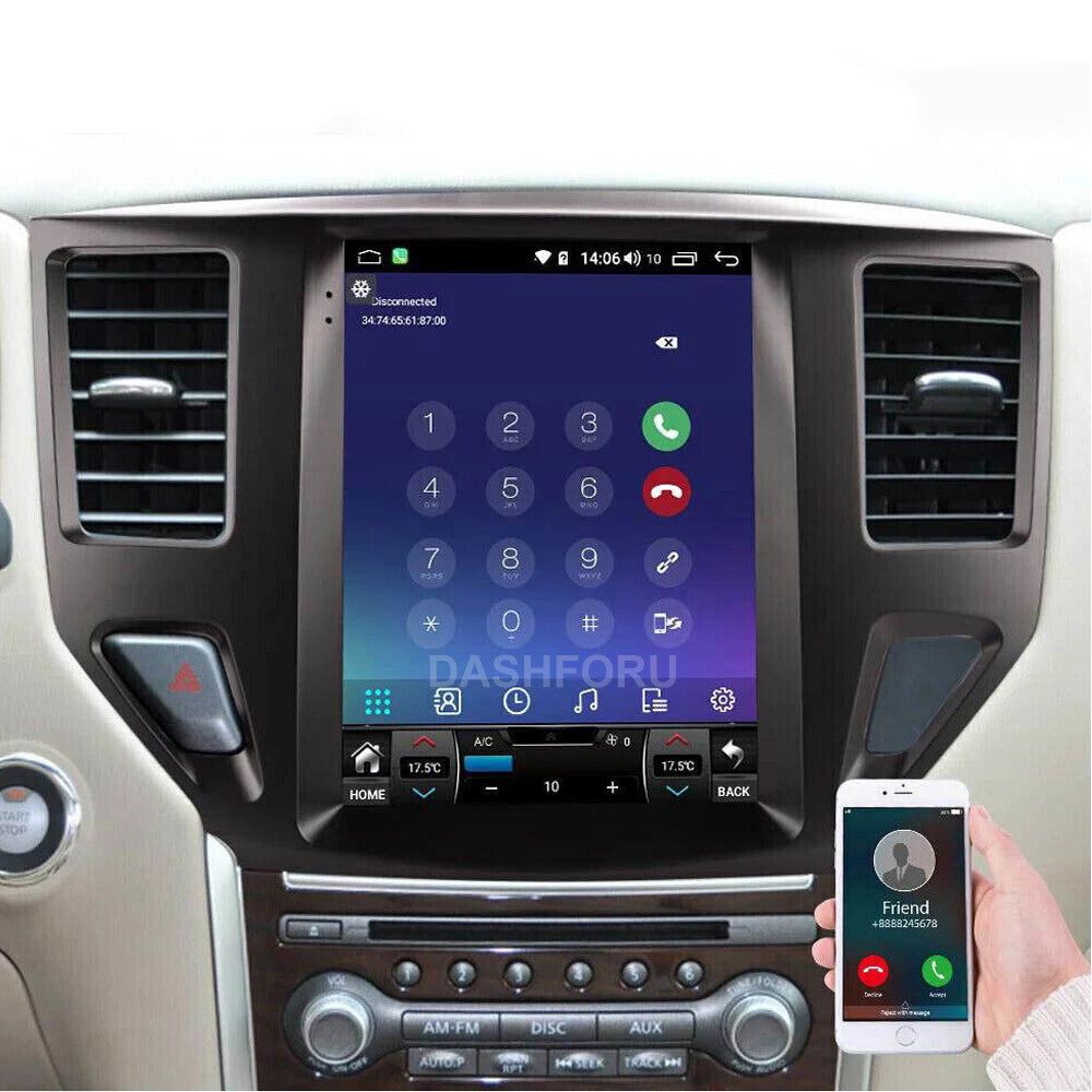 for Nissan Pathfinder 2012-2023 Car GPS Radio for Tesla Style Vertical 9.7 Screen