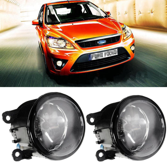 2-piece front bumper fog light kit with H11 bulbs suitable for Acura , for Honda , for Ford , for Suzuki , and for Lincoln .