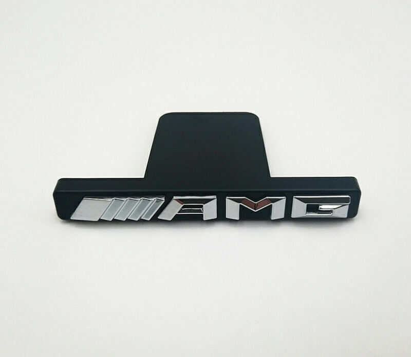 AMG badge GT PanAmericana front grille chrome badge for Mercedes C43 E43 GL63