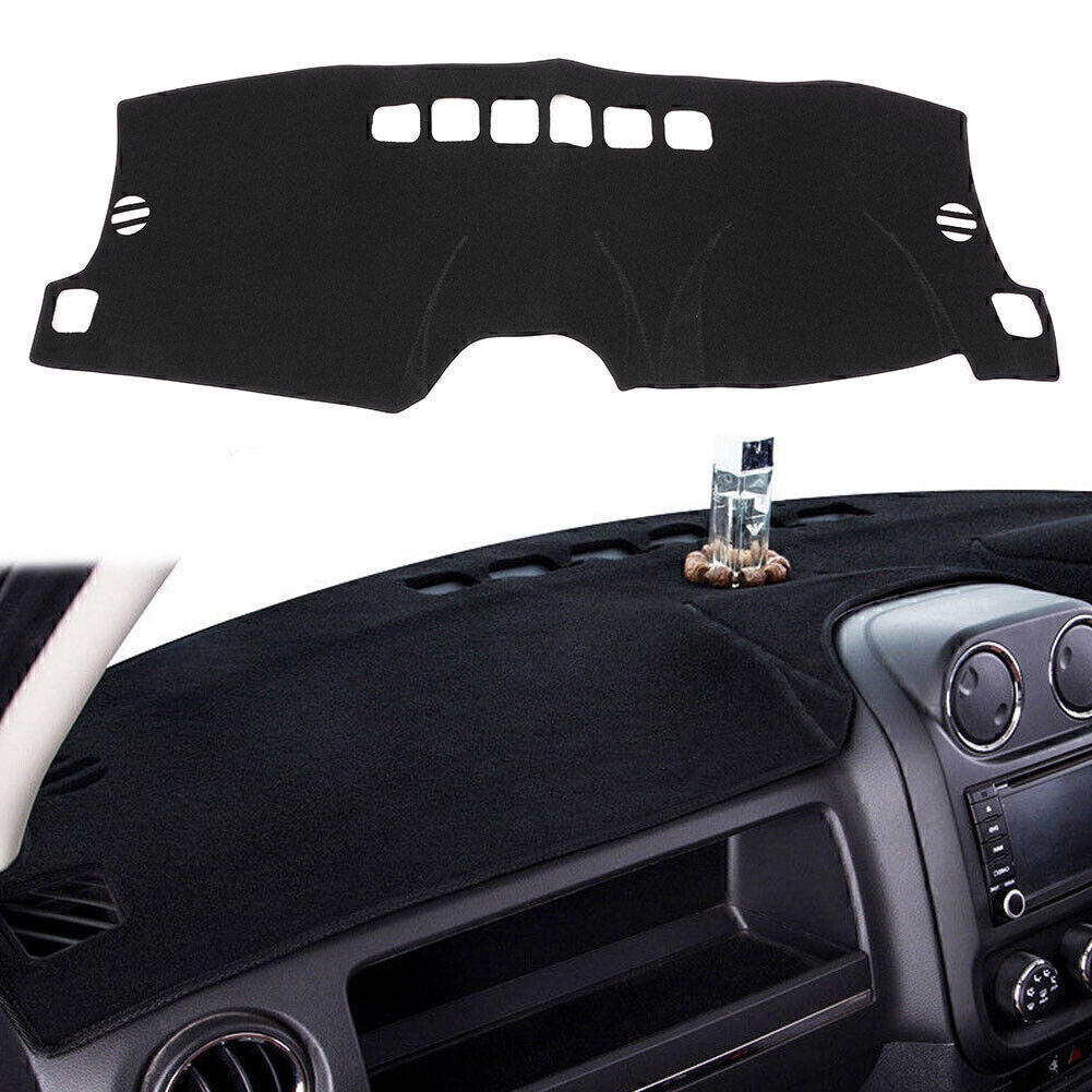 Dash Cover Mat Dashboard Pad for Jeep 12-17 Compass MK49 & 10-17 Patriot MK74 wa