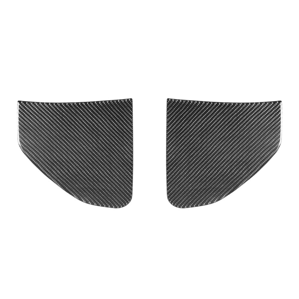 2Pcs Carbon Fiber Side Console Panel Trim For Land for Range Rover Sport 2014-2017