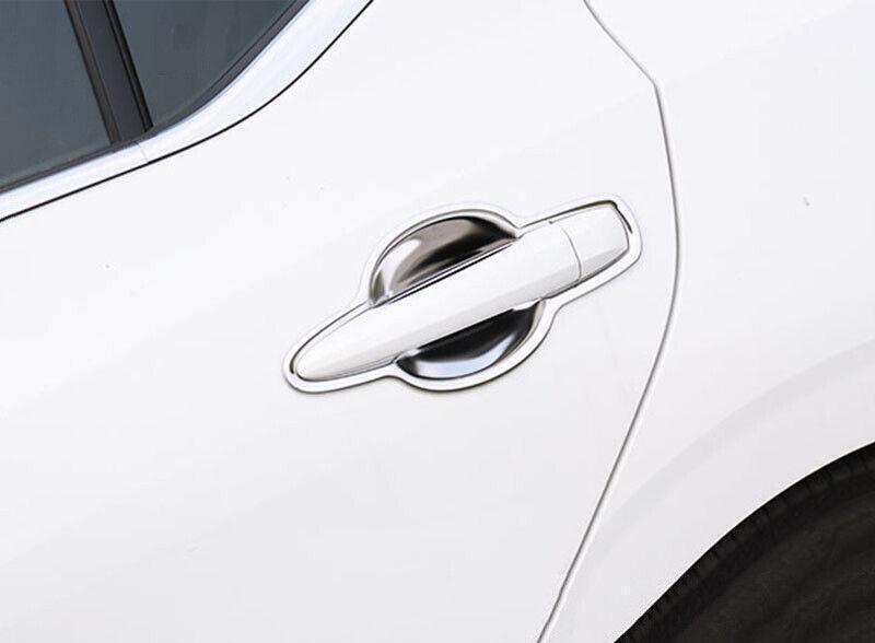 for Nissan Sentra 20-23 Steel Silver Exterior Side Door Bowl Moulding Cover Trim