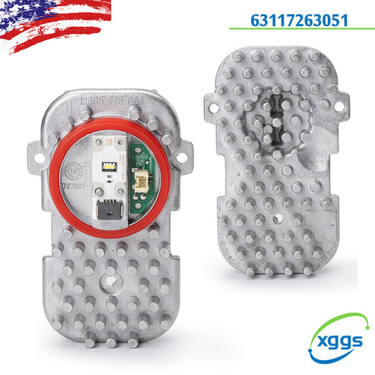 1. Dual headlight LED HID xenon module suitable for BMW 3 Series, 4 Series, 6 Series, X3, X5, X6 63117263051