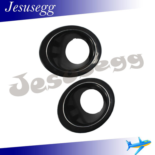 2x Unpainted Front Left Right Fog Lamp Light Bezel for Land Rover LR2 2008-2013
