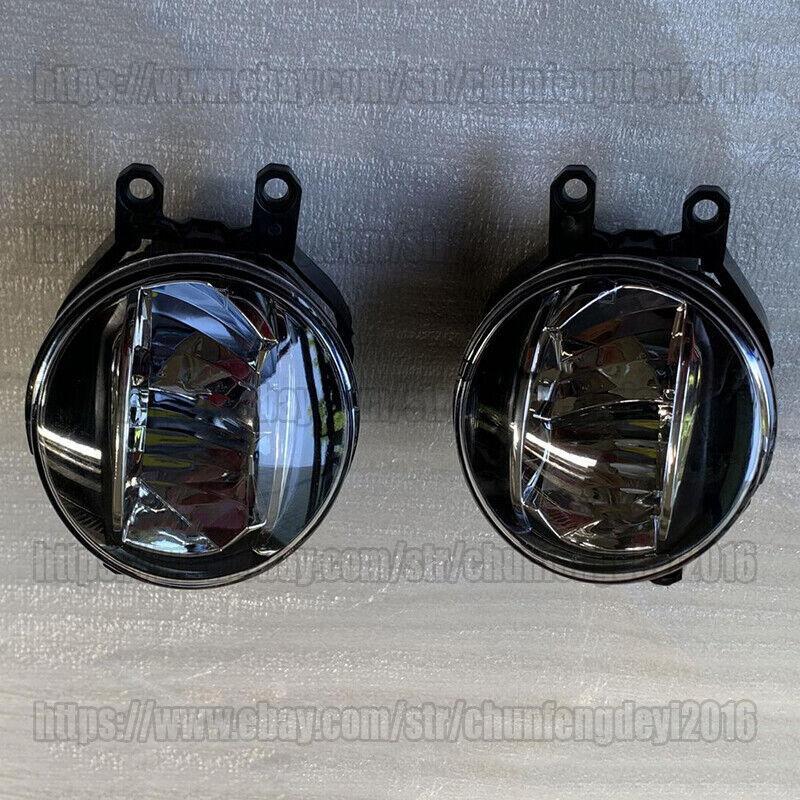 for Toyota for Land Cruiser LC200 2016-2021 2PCS LED Front Bumper Fog Lights Lamps