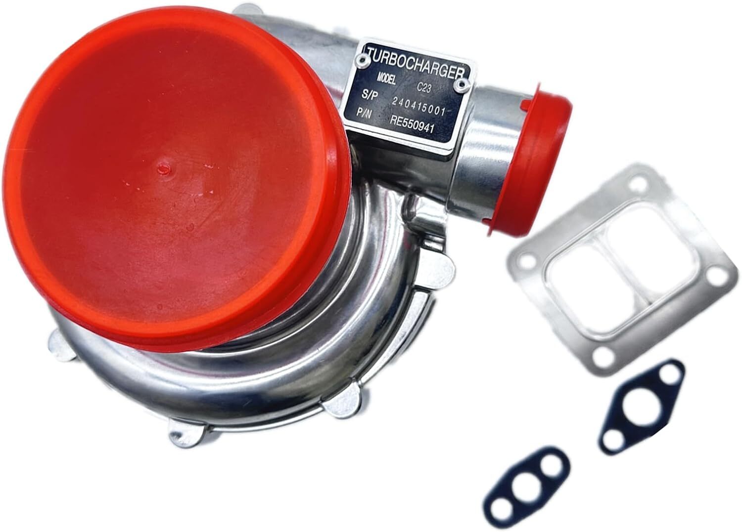 Turbocharger 7767WAS3 RE550945 For C23 Engine Tractor 7130 7430 6.8