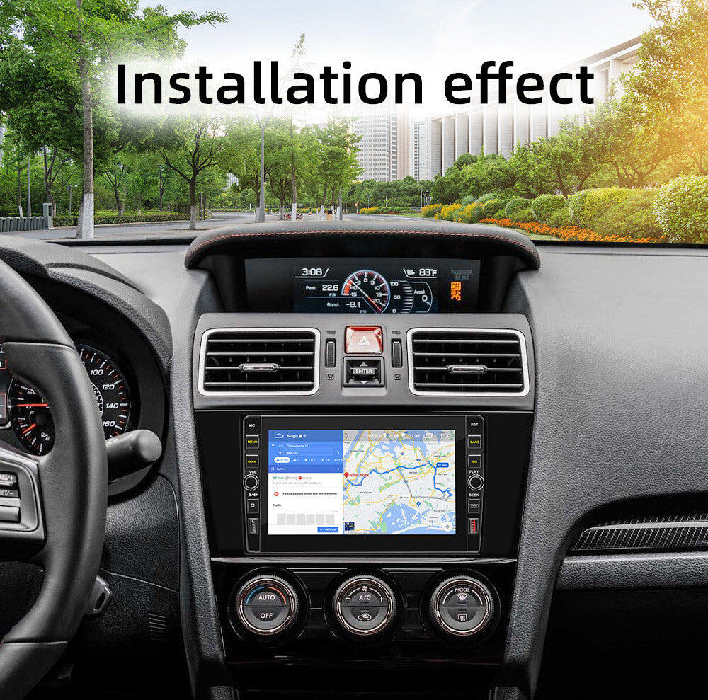 9in Double 2 Din Car Stereo Radio Android 12 Carplay GPS Navigation WIFI BT Cam
