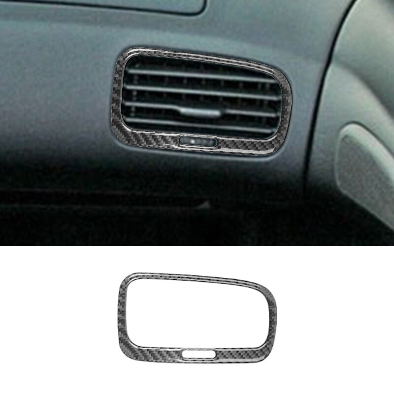 Carbon Fiber Interior Passenger Air Outlet Cover Trim for Honda S2000 2004-2009