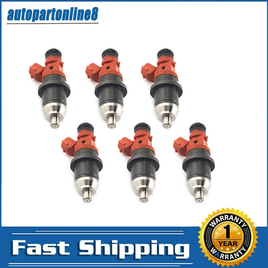 6 E7T25071 fuel injectors for Yamaha outboard HPDI 150-200 (Hewlett-Packard 68F-13761-00-00-)